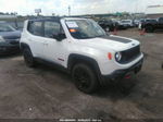 2018 Jeep Renegade Trailhawk White vin: ZACCJBCB9JPH04258