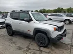 2018 Jeep Renegade Trailhawk Silver vin: ZACCJBCB9JPH69045