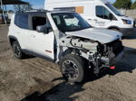 2017 Jeep Renegade Trailhawk White vin: ZACCJBCBXHPF21767