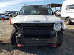 2017 Jeep Renegade Trailhawk White vin: ZACCJBCBXHPF21767