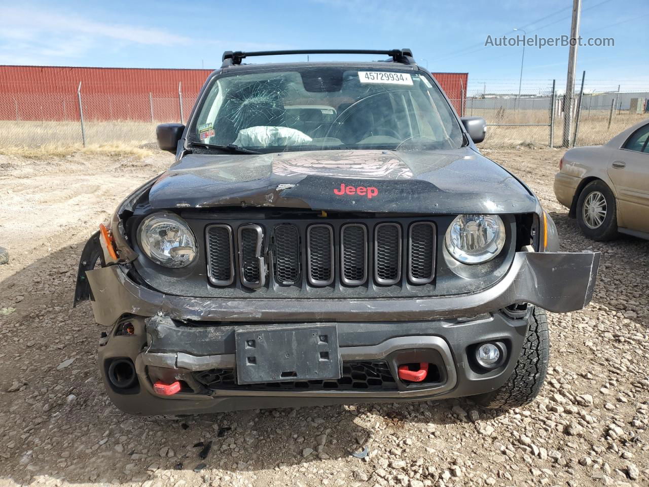 2018 Jeep Renegade Trailhawk Gray vin: ZACCJBCBXJPG81881