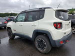 2015 Jeep Renegade Trailhawk White vin: ZACCJBCT0FPB55030