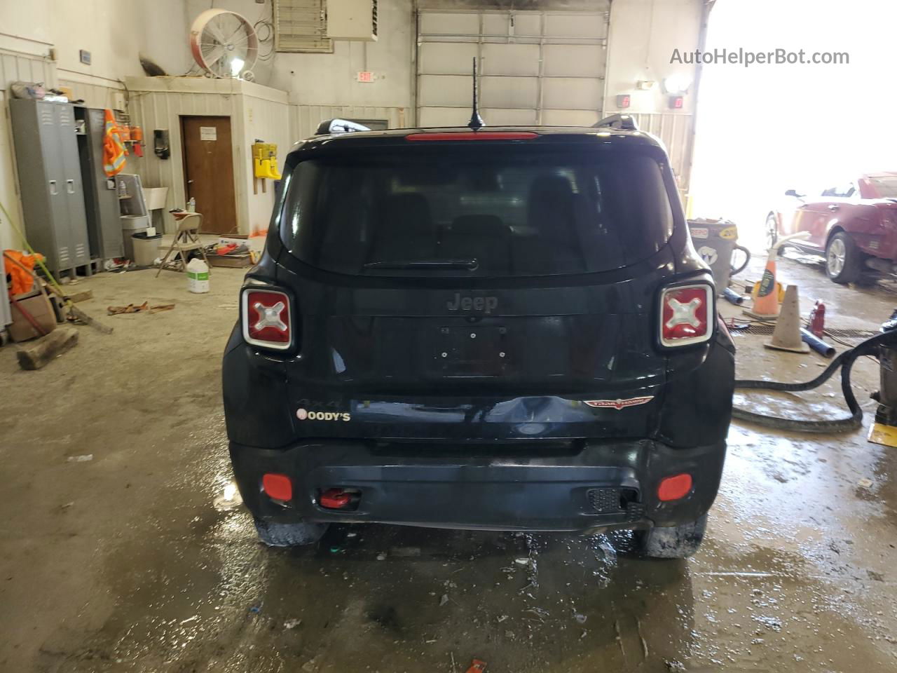 2015 Jeep Renegade Trailhawk Black vin: ZACCJBCT0FPB59883