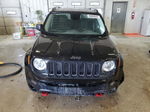 2015 Jeep Renegade Trailhawk Black vin: ZACCJBCT0FPB59883