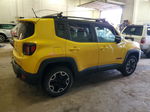 2015 Jeep Renegade Trailhawk Yellow vin: ZACCJBCT0FPB65860