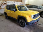 2015 Jeep Renegade Trailhawk Yellow vin: ZACCJBCT0FPB65860