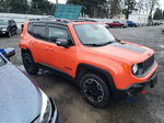 2015 Jeep Renegade Trailhawk Orange vin: ZACCJBCT0FPB68597