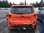 2015 Jeep Renegade Trailhawk Orange vin: ZACCJBCT0FPB68597