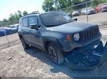 2015 Jeep Renegade Trailhawk Gray vin: ZACCJBCT2FPC46403