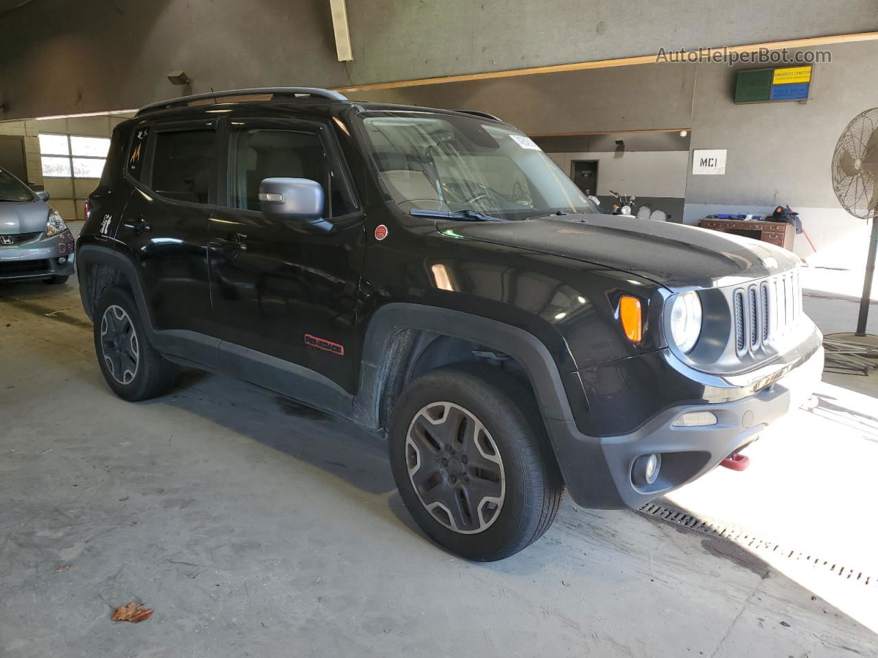 2015 Jeep Renegade Trailhawk Black vin: ZACCJBCT3FPB26996