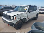 2015 Jeep Renegade Trailhawk White vin: ZACCJBCT3FPC23860