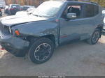 2015 Jeep Renegade Trailhawk Gray vin: ZACCJBCT4FPB85863