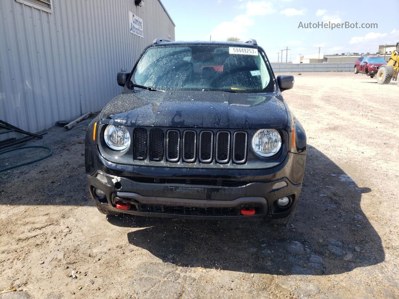 2015 Jeep Renegade Trailhawk Black vin: ZACCJBCT5FPB27874