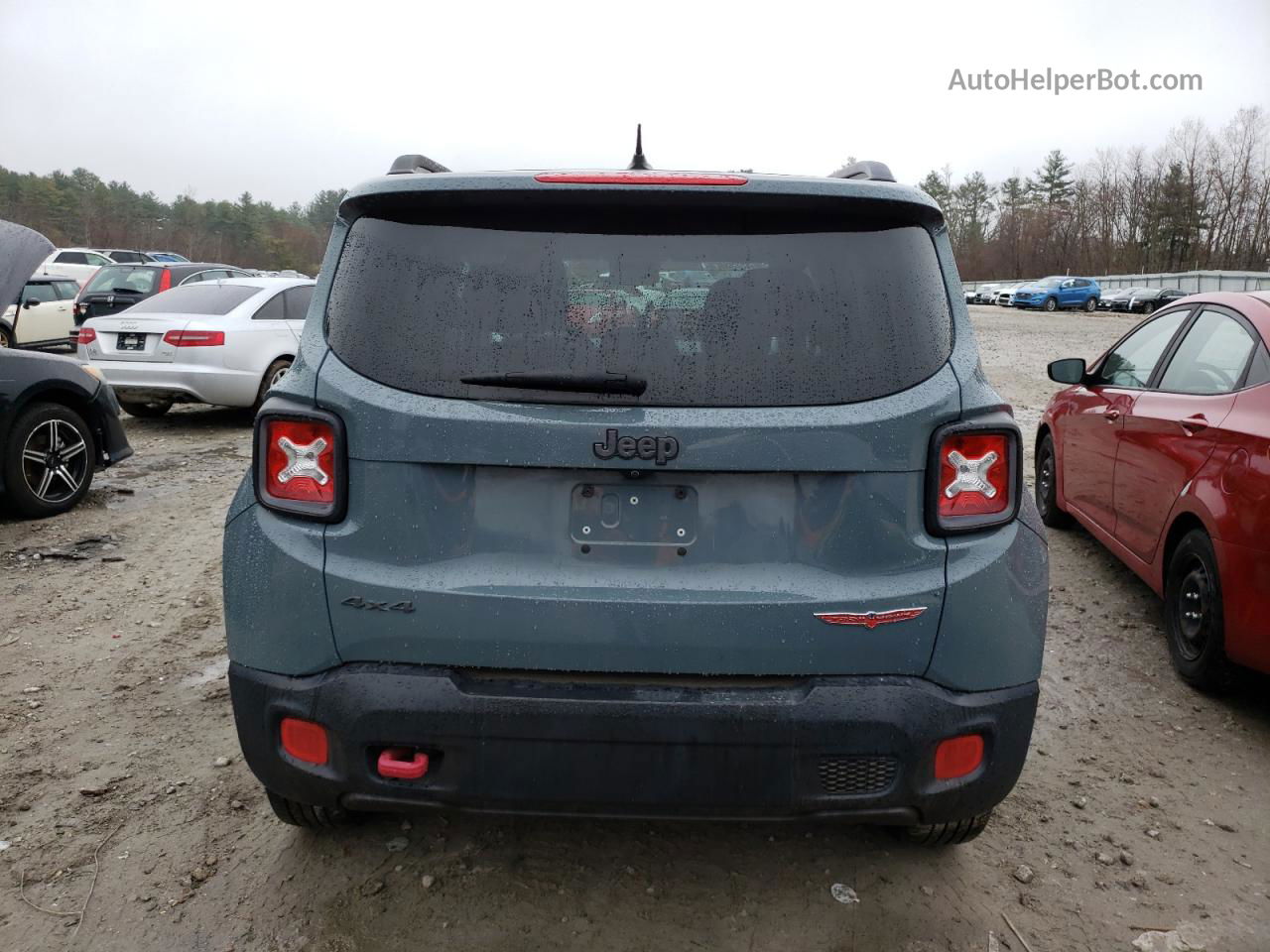 2015 Jeep Renegade Trailhawk Blue vin: ZACCJBCT6FPC34304