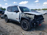 2015 Jeep Renegade Trailhawk White vin: ZACCJBCT7FPB79510