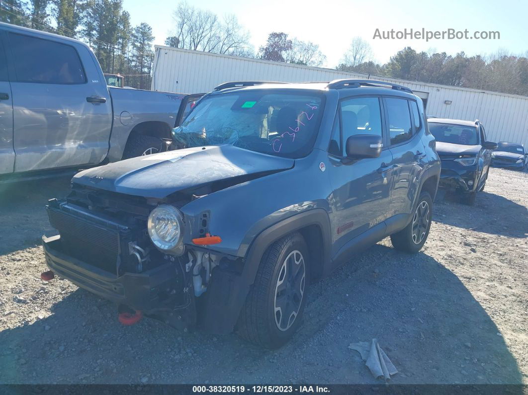 2015 Jeep Renegade Trailhawk Серый vin: ZACCJBCT7FPC36126