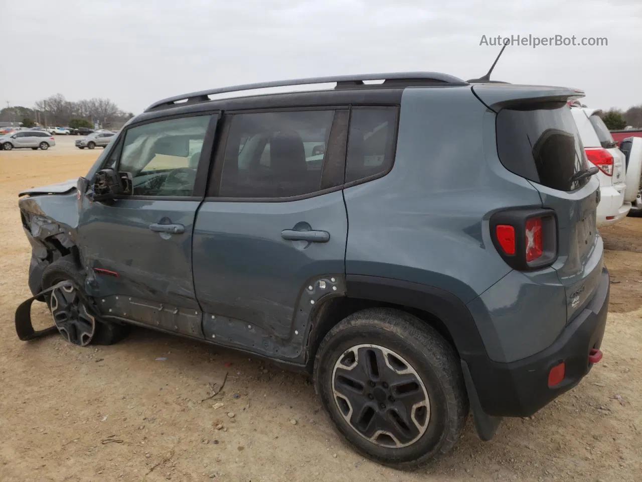 2015 Jeep Renegade Trailhawk Gray vin: ZACCJBCT9FPC11101