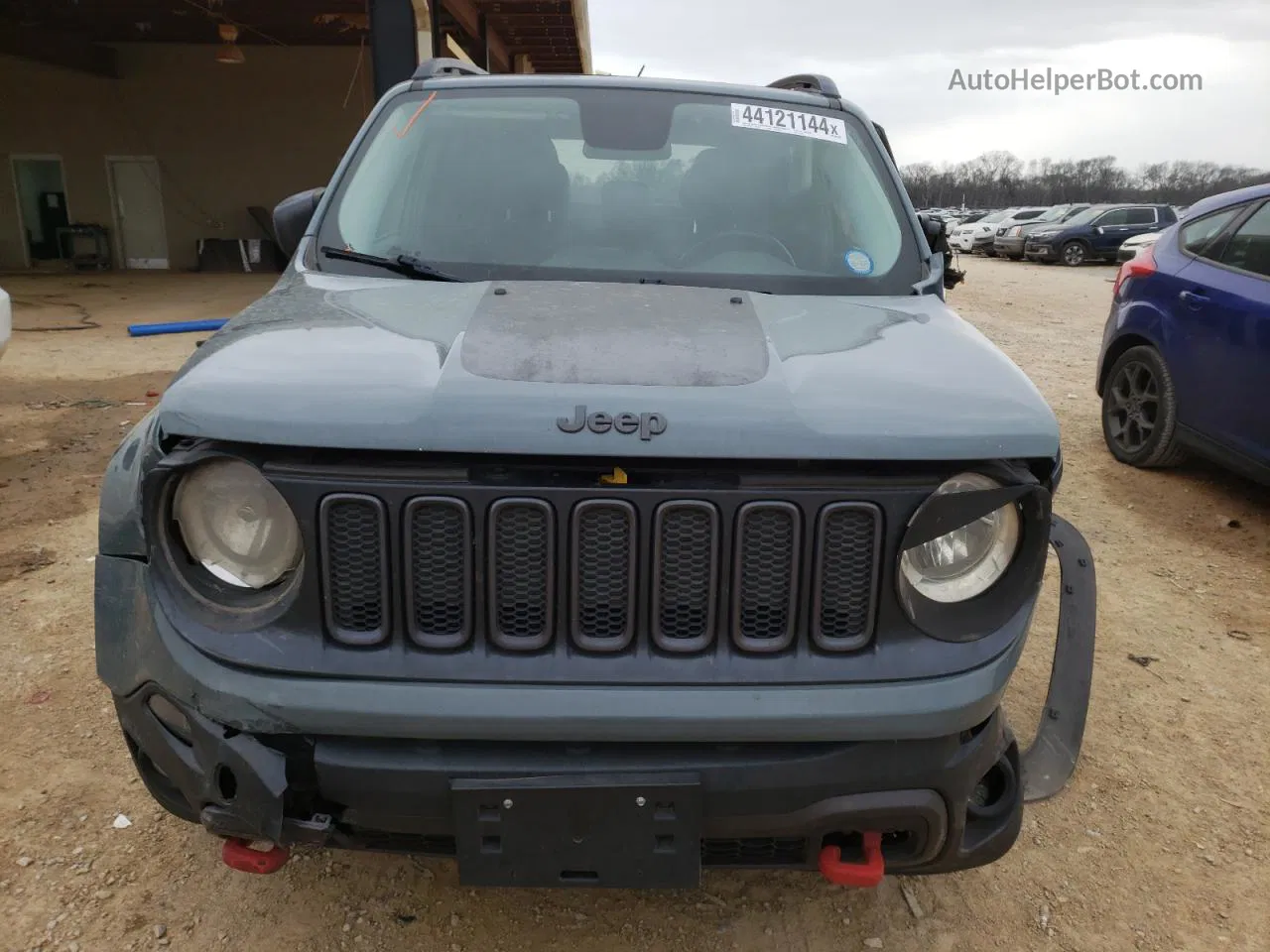 2015 Jeep Renegade Trailhawk Gray vin: ZACCJBCT9FPC11101