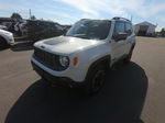 2015 Jeep Renegade Trailhawk White vin: ZACCJBCTXFPB27837