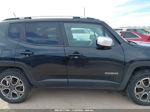 2017 Jeep Renegade Limited 4x4 Black vin: ZACCJBDB0HPE66339