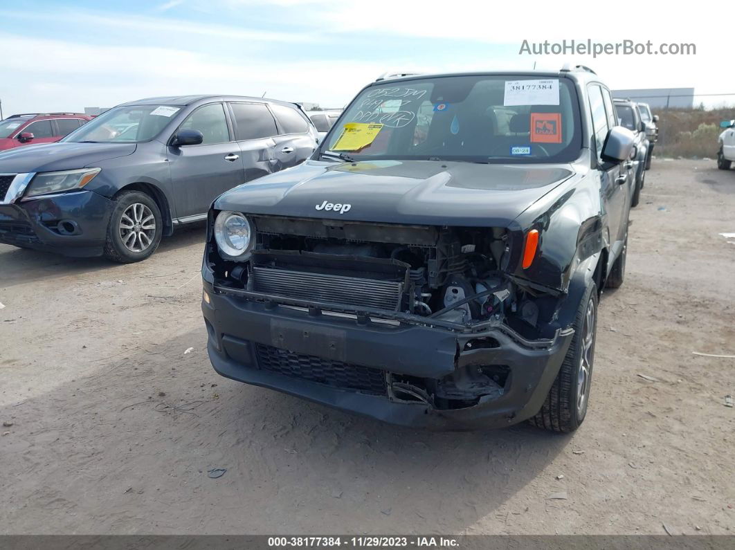 2017 Jeep Renegade Limited 4x4 Black vin: ZACCJBDB0HPE66339