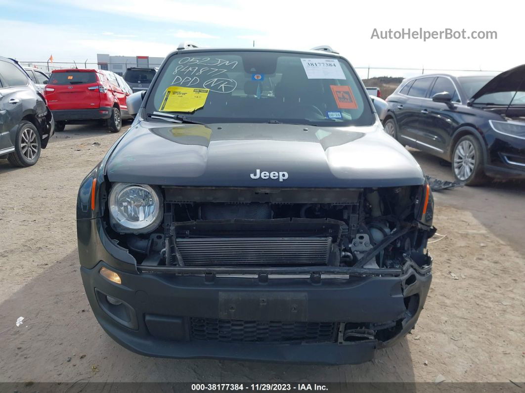 2017 Jeep Renegade Limited 4x4 Black vin: ZACCJBDB0HPE66339