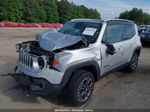 2018 Jeep Renegade Limited 4x4 Silver vin: ZACCJBDB6JPG95873