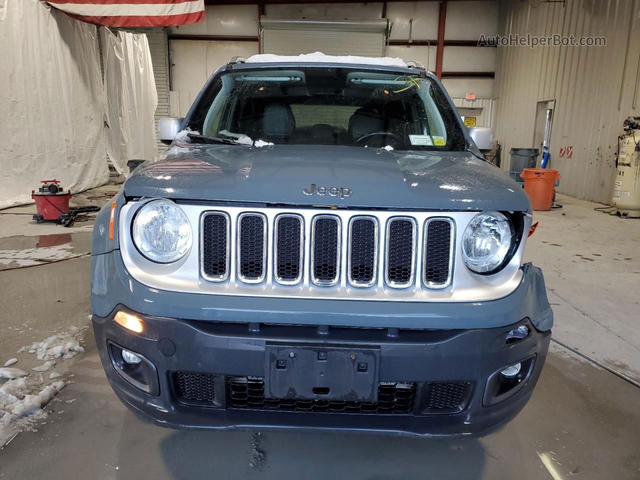 2018 Jeep Renegade Limited Gray vin: ZACCJBDB7JPJ16838