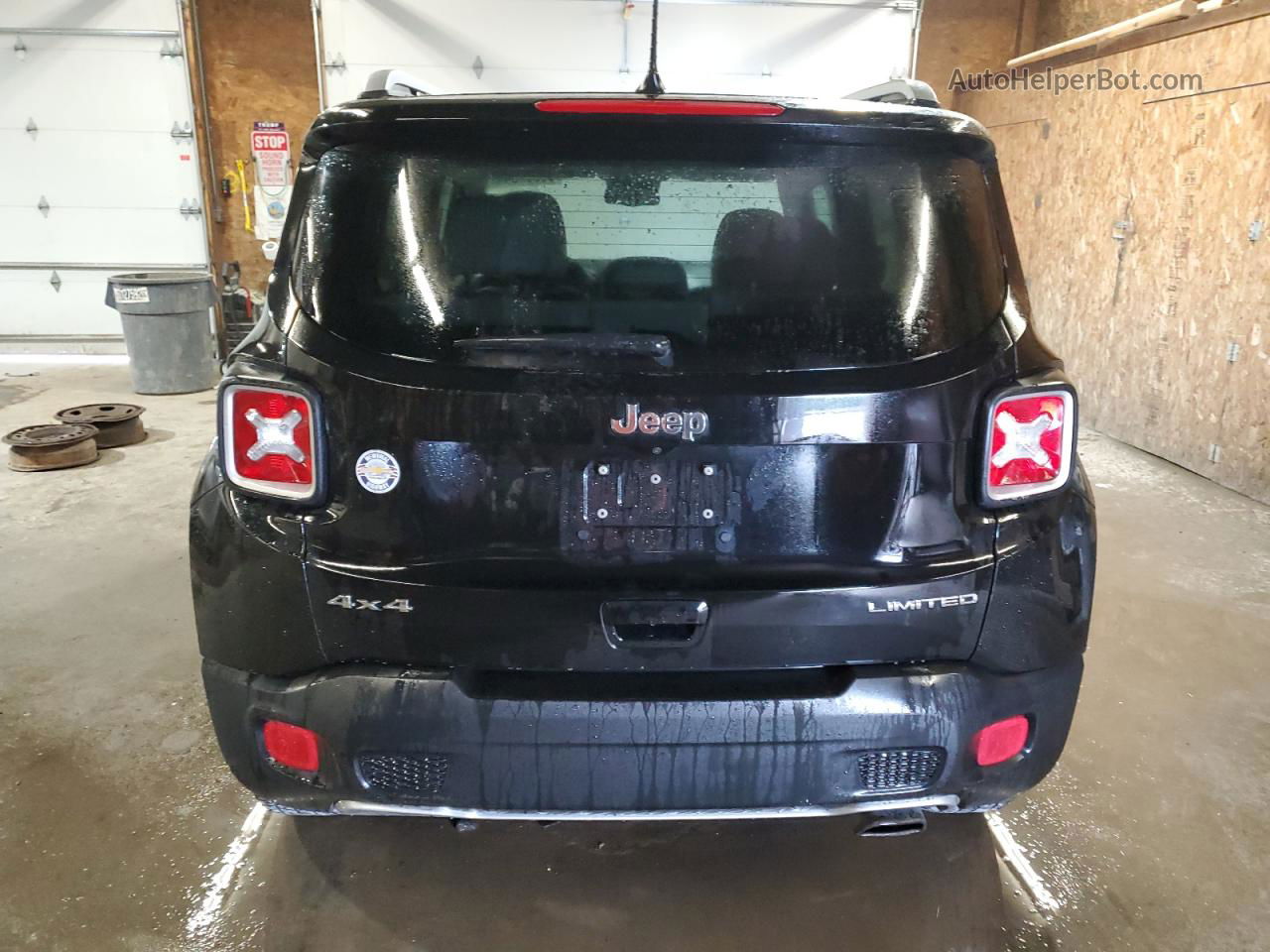 2018 Jeep Renegade Limited Black vin: ZACCJBDB8JPJ01586