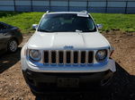 2015 Jeep Renegade Limited White vin: ZACCJBDT0FPB57000