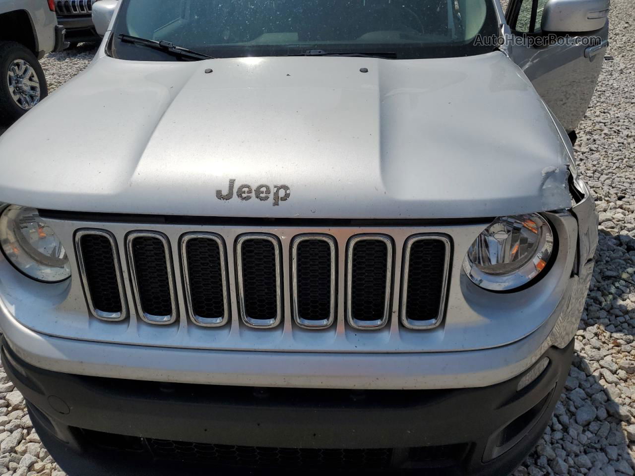 2015 Jeep Renegade Limited Silver vin: ZACCJBDT0FPB59294