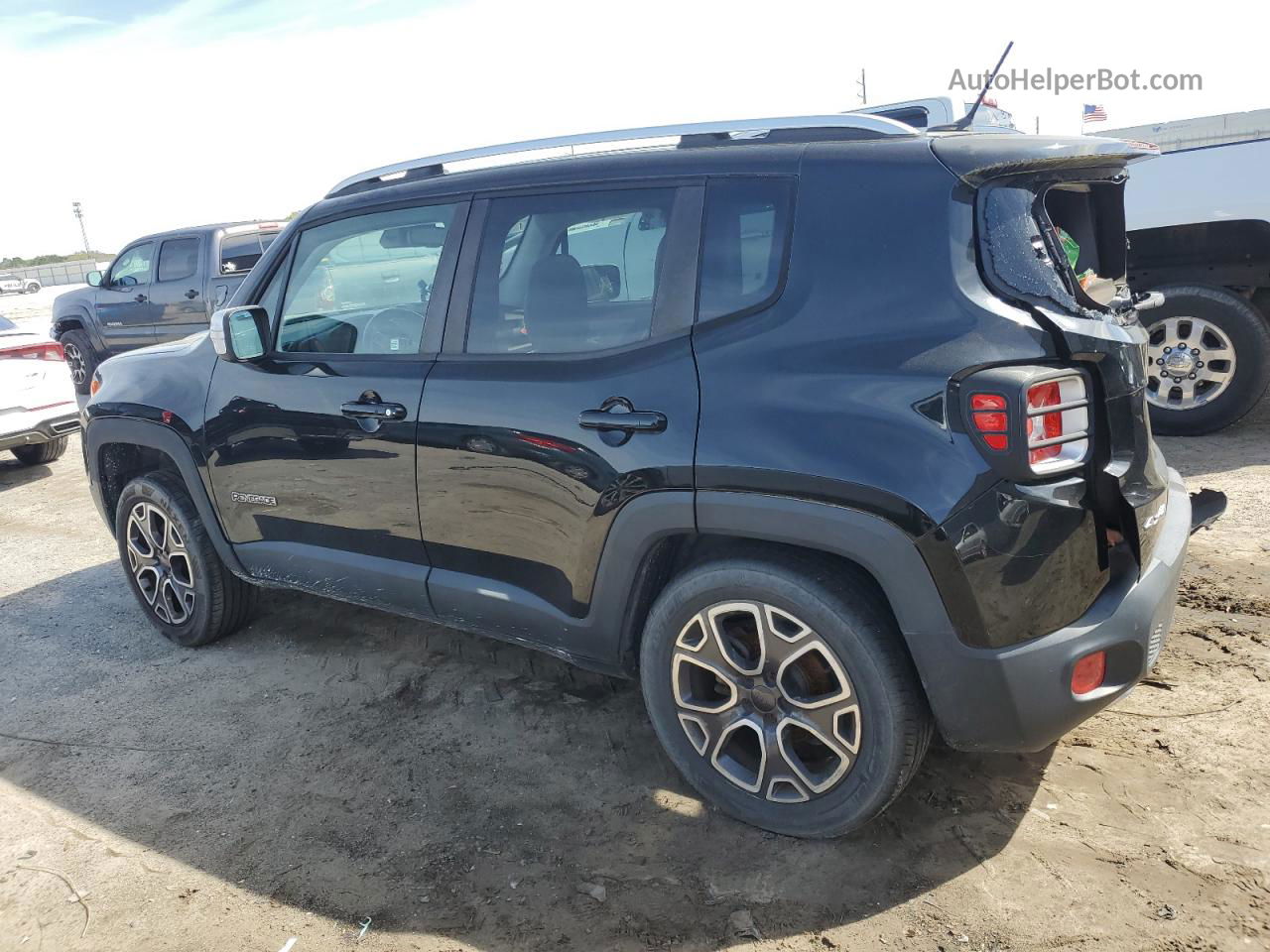 2015 Jeep Renegade Limited Black vin: ZACCJBDT0FPB61121