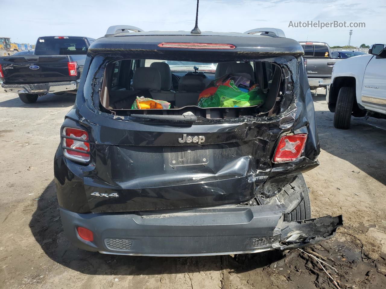 2015 Jeep Renegade Limited Black vin: ZACCJBDT0FPB61121