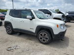 2015 Jeep Renegade Limited White vin: ZACCJBDT0FPB70730