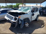 2015 Jeep Renegade Limited White vin: ZACCJBDT0FPB98656