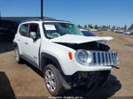 2015 Jeep Renegade Limited White vin: ZACCJBDT0FPB98656