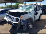 2015 Jeep Renegade Limited White vin: ZACCJBDT0FPB98656