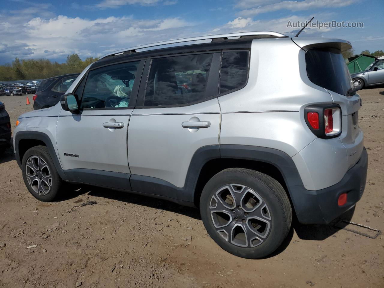 2015 Jeep Renegade Limited Silver vin: ZACCJBDT1FPB41589