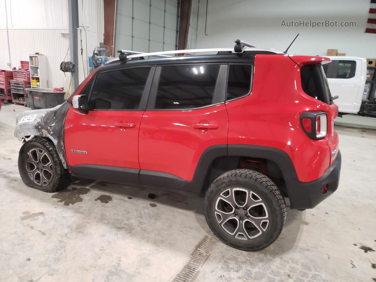 2015 Jeep Renegade Limited Red vin: ZACCJBDT2FPB38412