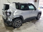 2015 Jeep Renegade Limited Silver vin: ZACCJBDT2FPB50530