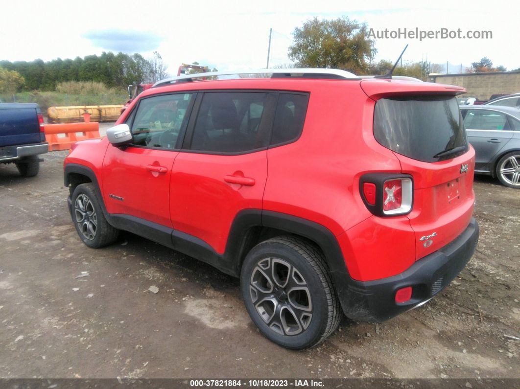 2015 Jeep Renegade Limited Красный vin: ZACCJBDT2FPC33648