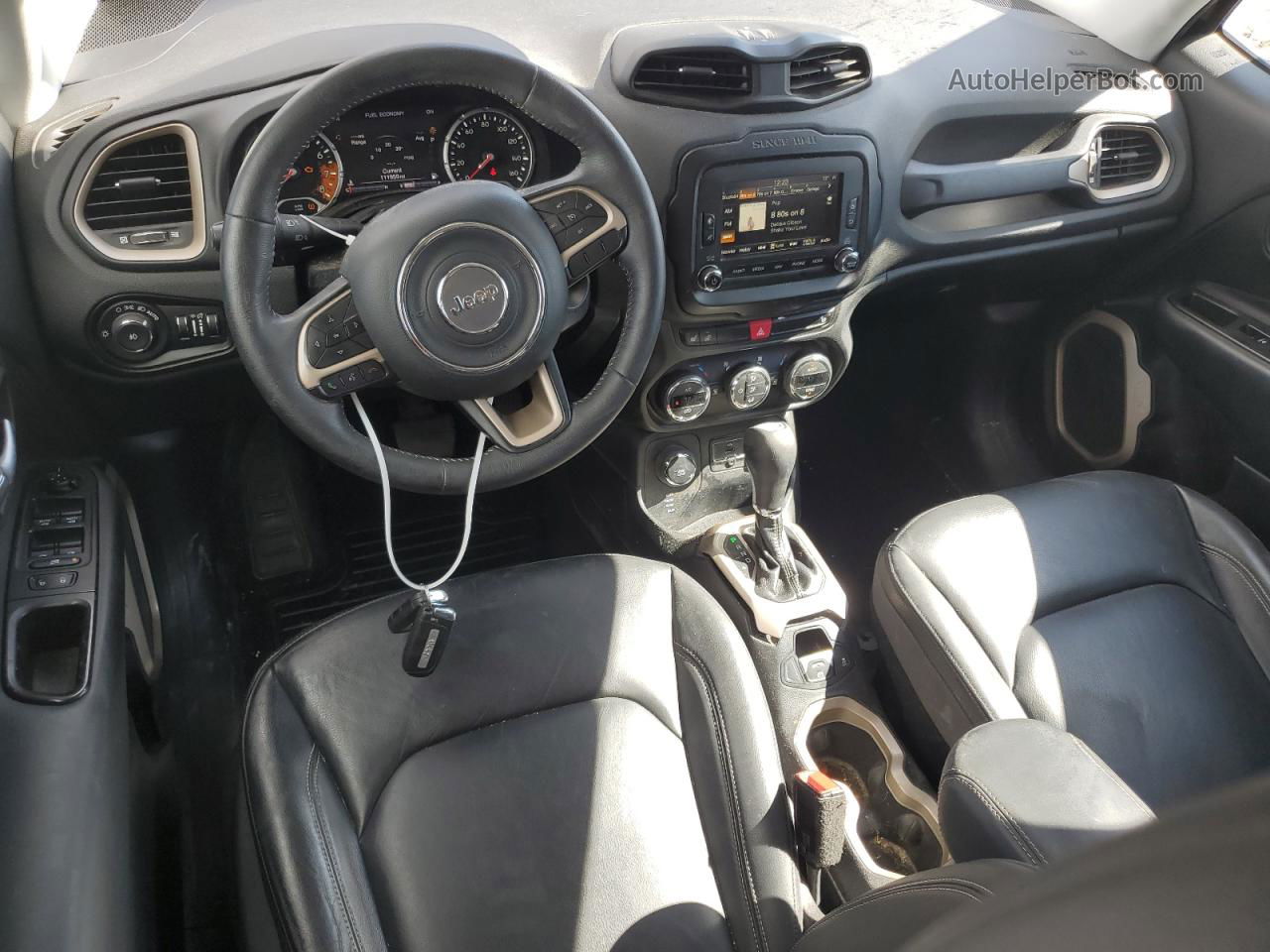 2015 Jeep Renegade Limited Черный vin: ZACCJBDT4FPB43286