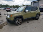 2015 Jeep Renegade Limited Зеленый vin: ZACCJBDT5FPB47136