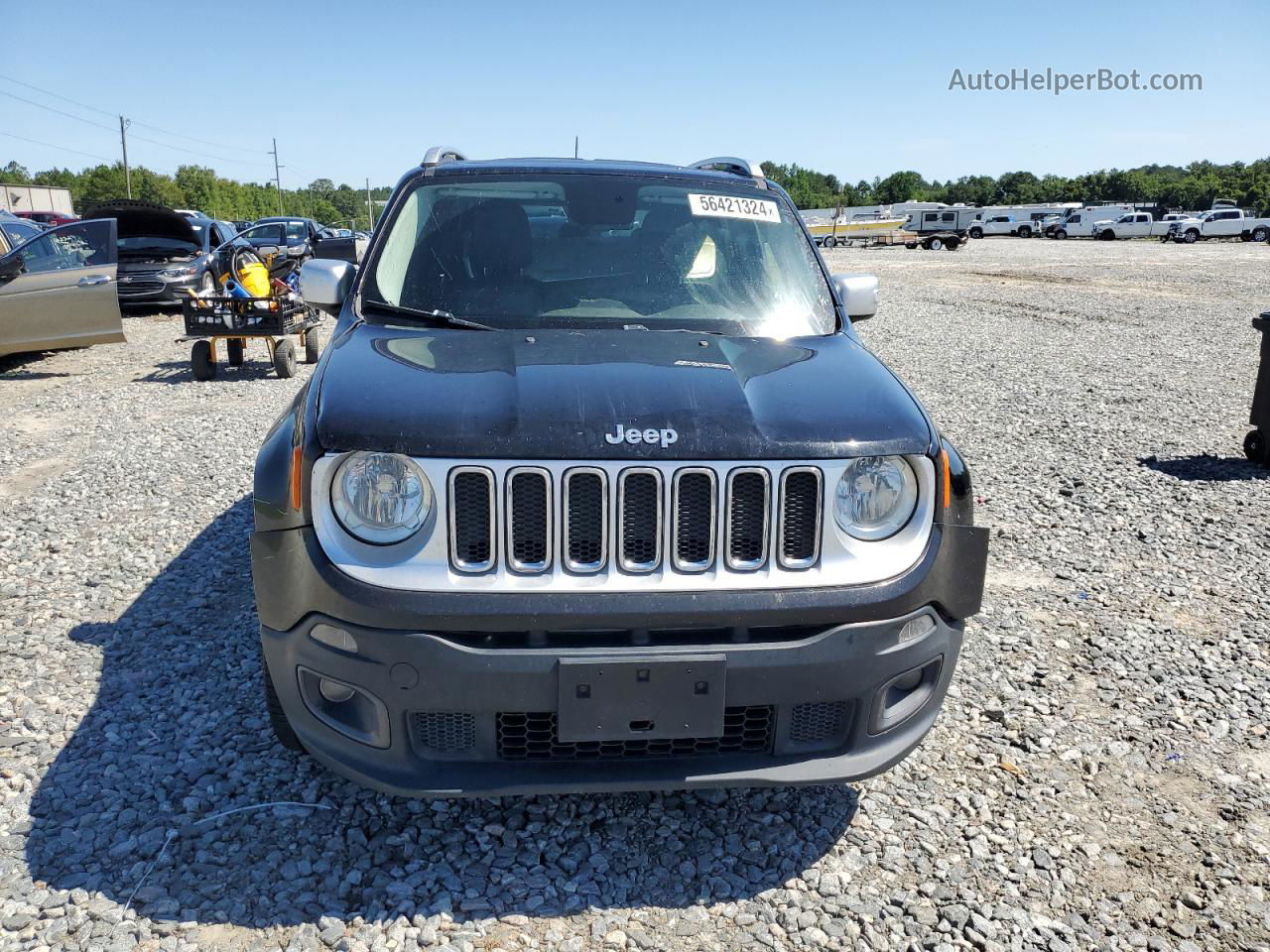 2015 Jeep Renegade Limited Black vin: ZACCJBDT5FPC40416