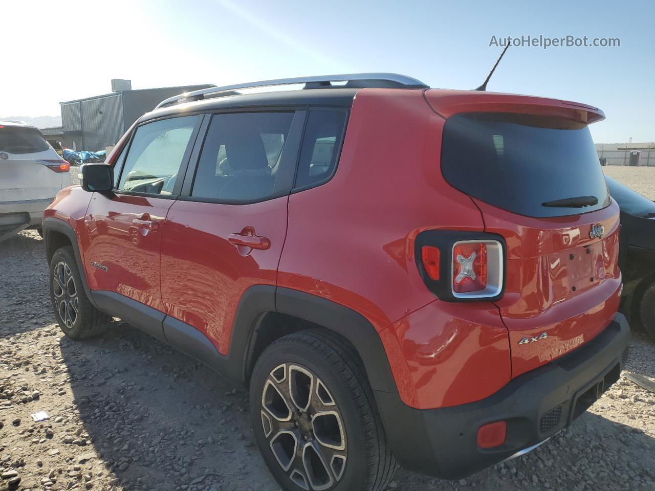 2015 Jeep Renegade Limited Red vin: ZACCJBDT6FPC46385