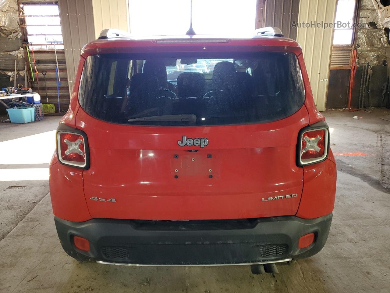 2015 Jeep Renegade Limited Красный vin: ZACCJBDT7FPC40613