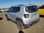 2015 Jeep Renegade Limited Silver vin: ZACCJBDT8FPB77277