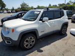 2015 Jeep Renegade Limited White vin: ZACCJBDT8FPB92460