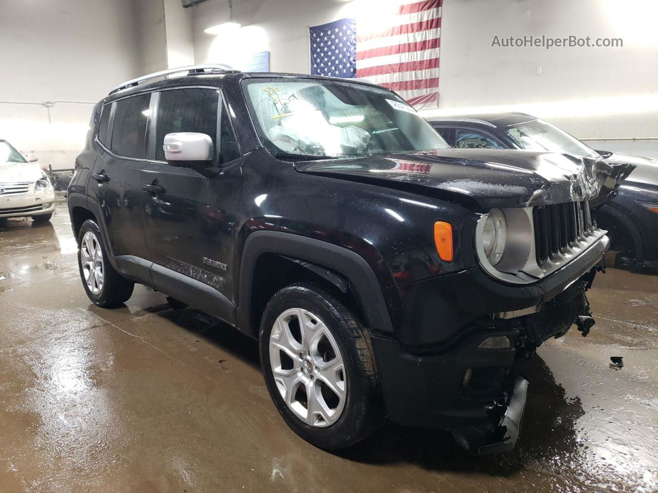 2015 Jeep Renegade Limited Black vin: ZACCJBDT9FPB28847