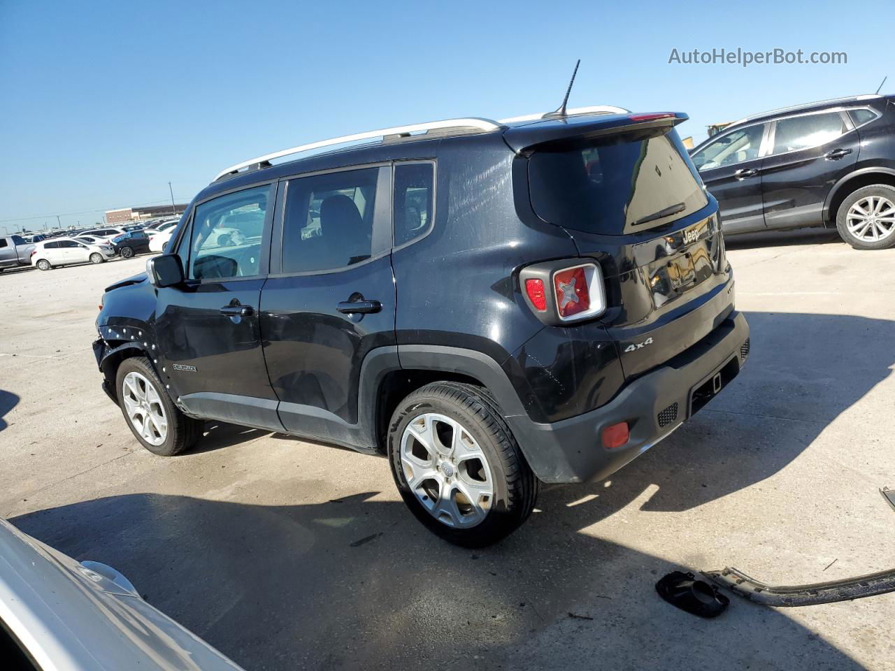 2015 Jeep Renegade Limited Black vin: ZACCJBDT9FPC48728